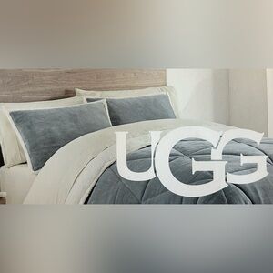 UGG 2 Pack King Size Pillow Sham Set